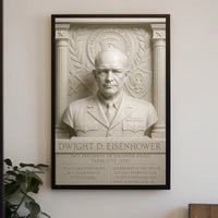 Dwight D. Eisenhower Historical Poster Print PosterGoat