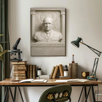 Dwight D. Eisenhower Historical Poster Print PosterGoat
