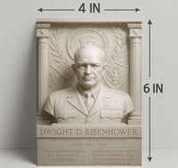 Dwight D. Eisenhower Historical Poster Print PosterGoat