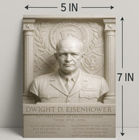 Dwight D. Eisenhower Historical Poster Print PosterGoat
