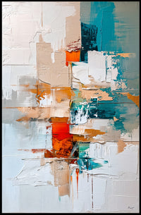 Dynamic Abstract Energetic Composition Poster - Abstract or Artistic Poster PosterGoat