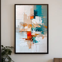 Dynamic Abstract Energetic Composition Poster - Abstract or Artistic Poster PosterGoat