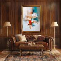 Dynamic Abstract Energetic Composition Poster - Abstract or Artistic Poster PosterGoat