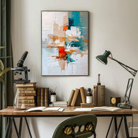 Dynamic Abstract Energetic Composition Poster - Abstract or Artistic Poster PosterGoat