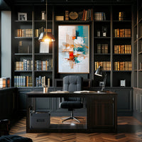 Dynamic Abstract Energetic Composition Poster - Abstract or Artistic Poster PosterGoat