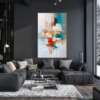 Dynamic Abstract Energetic Composition Poster - Abstract or Artistic Poster PosterGoat