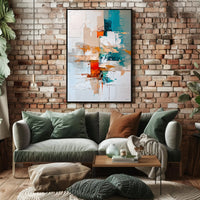 Dynamic Abstract Energetic Composition Poster - Abstract or Artistic Poster PosterGoat