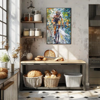 Dynamic Cycling Adventure: Energetic Sports Poster PosterGoat