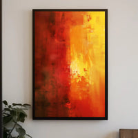 Dynamic Energy Abstract Art: Vibrant Expression Poster PosterGoat