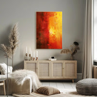 Dynamic Energy Abstract Art: Vibrant Expression Poster PosterGoat