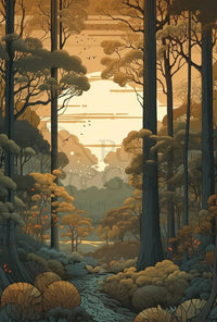 Dynamic World of Tomorrow Futuristic Sci-Fi Poster PosterGoat