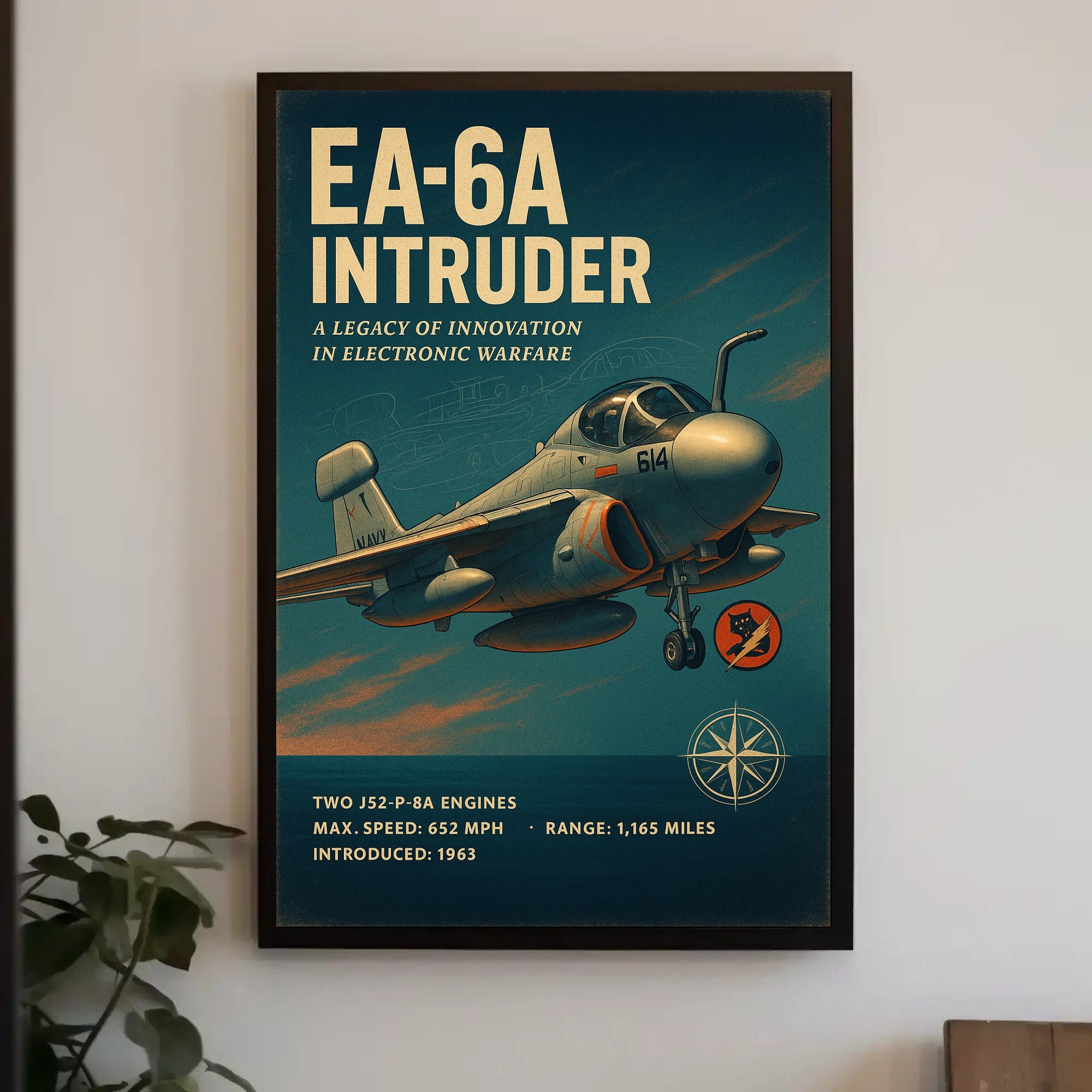 EA-6A Intruder Poster A Legacy of Innovation PosterGoat