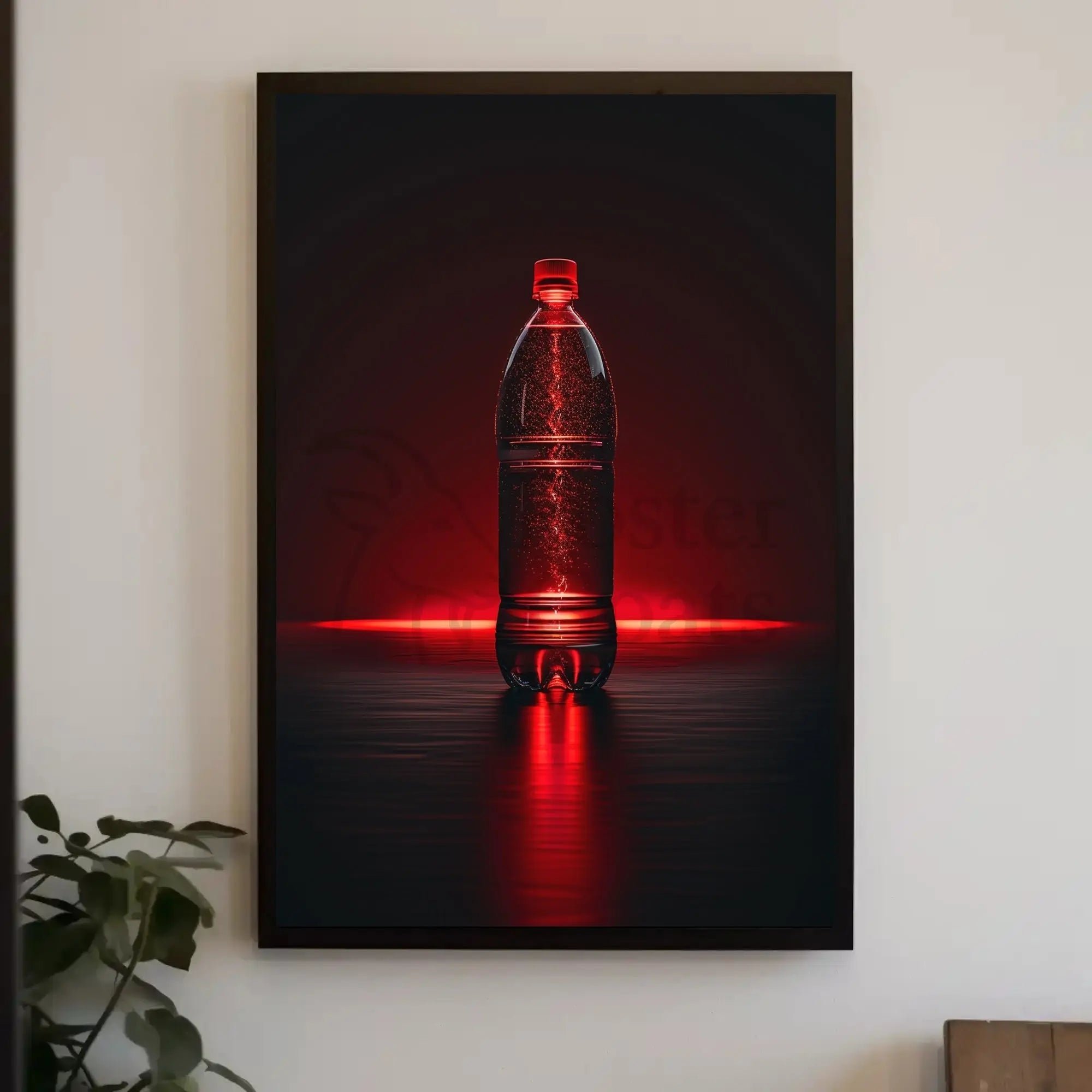 Effervescent Energy Drink Modern Art Poster PosterGoat