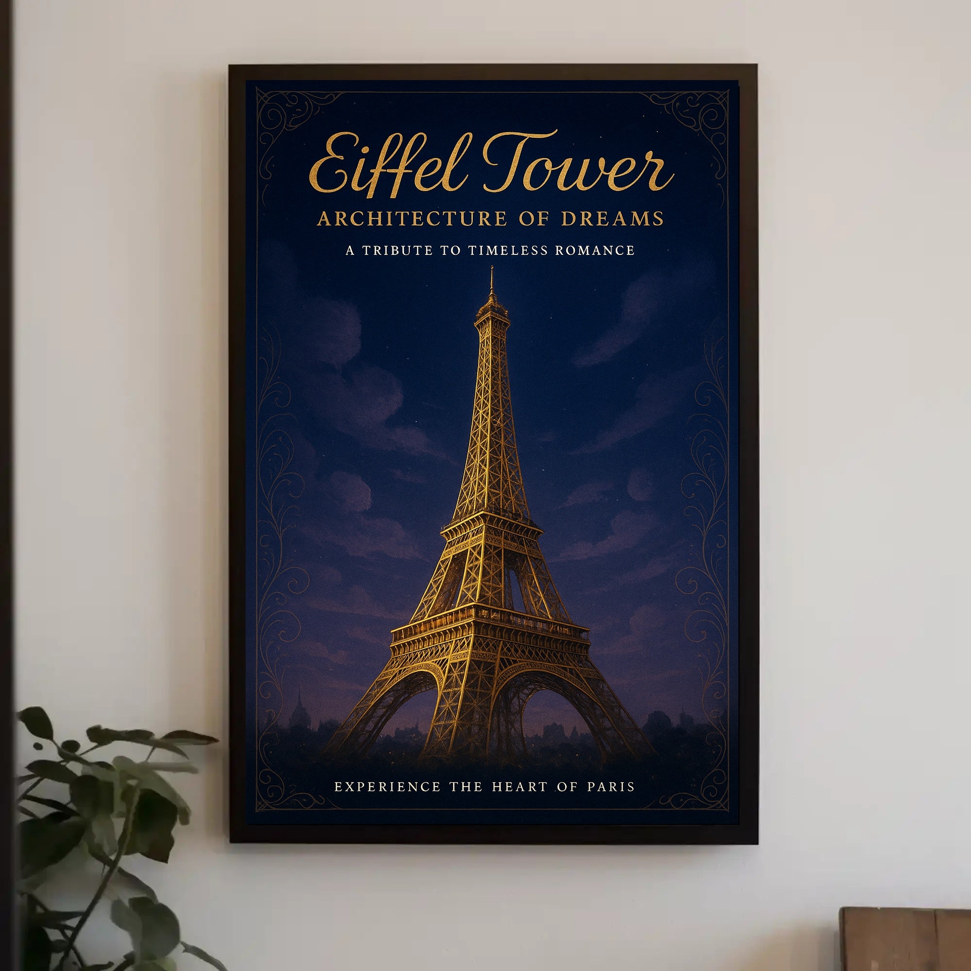 Eiffel Tower Architecture of Dreams Poster PosterGoat