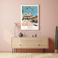 Elista Architectural Essence Travel Poster PosterGoat