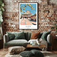 Elista Architectural Essence Travel Poster PosterGoat