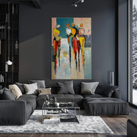 Elongated Humanoid Figures Abstract or Artistic Poster PosterGoat