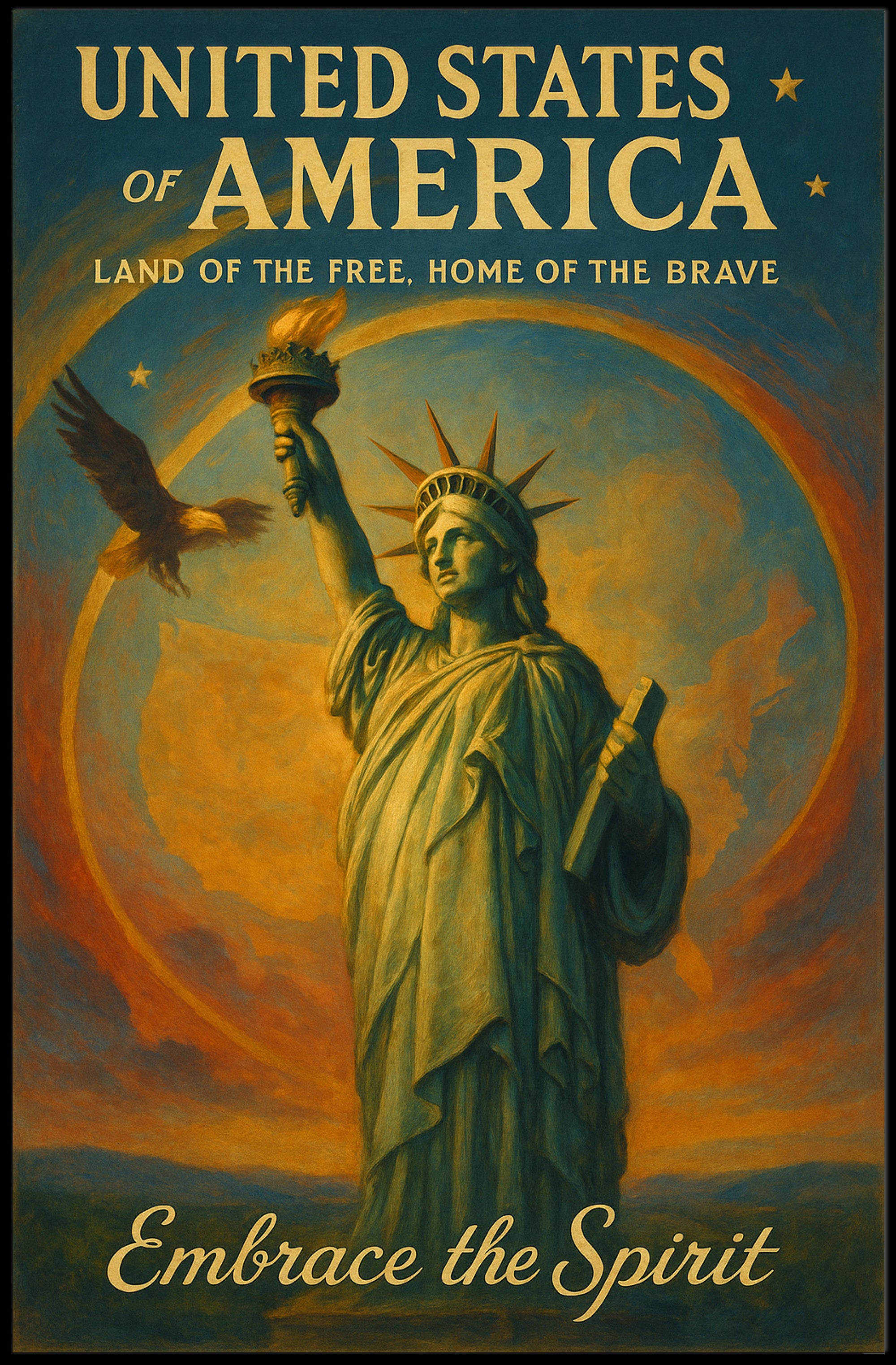 Embrace the Spirit Poster PosterGoat