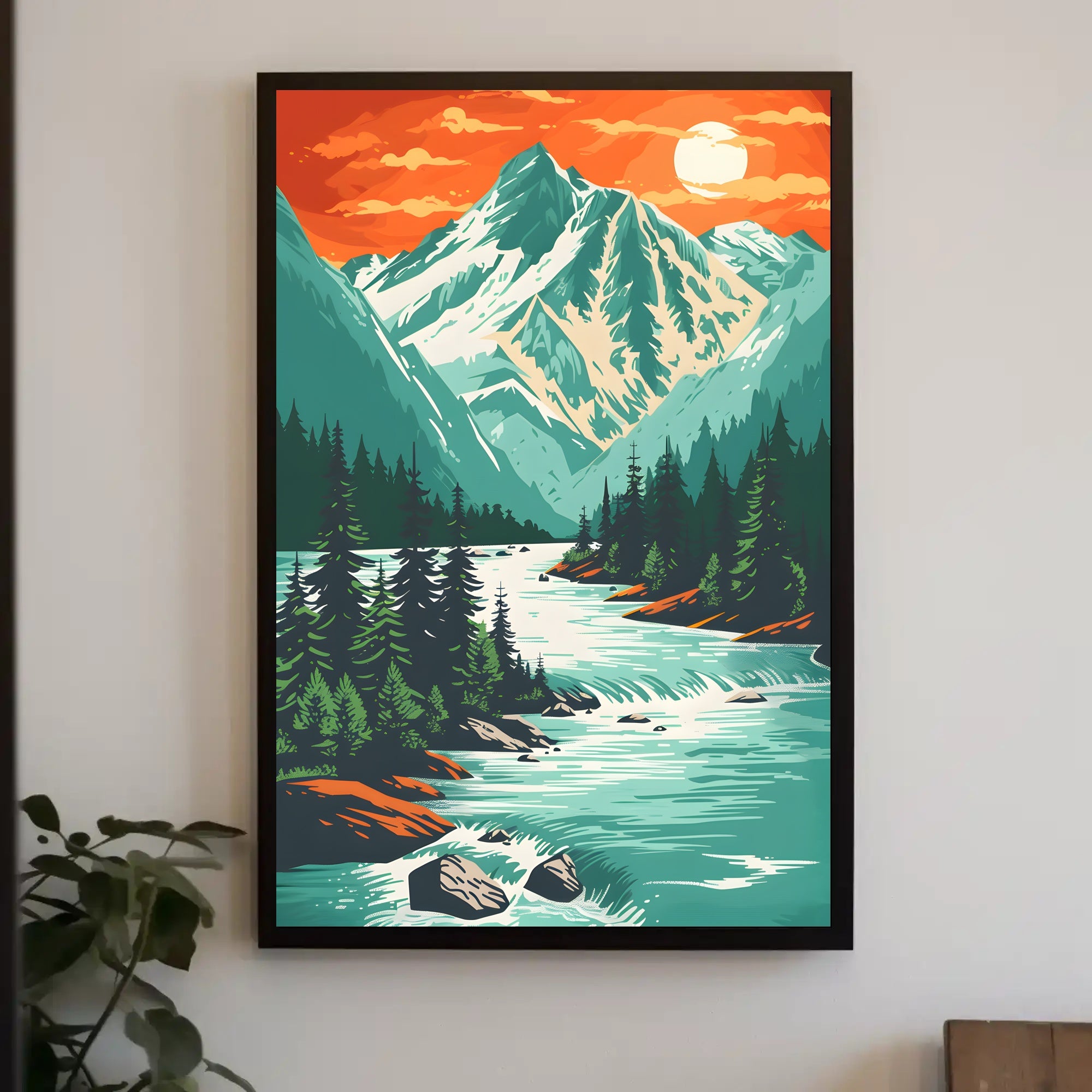 Enchanted Forest Fantasy Artwork, Perfect Pop Culture Poster PosterGoat