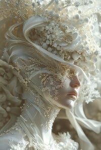 Ethereal Transformation Fantasy Art Poster: Abstract, Artistic, or Pop Culture Poster PosterGoat