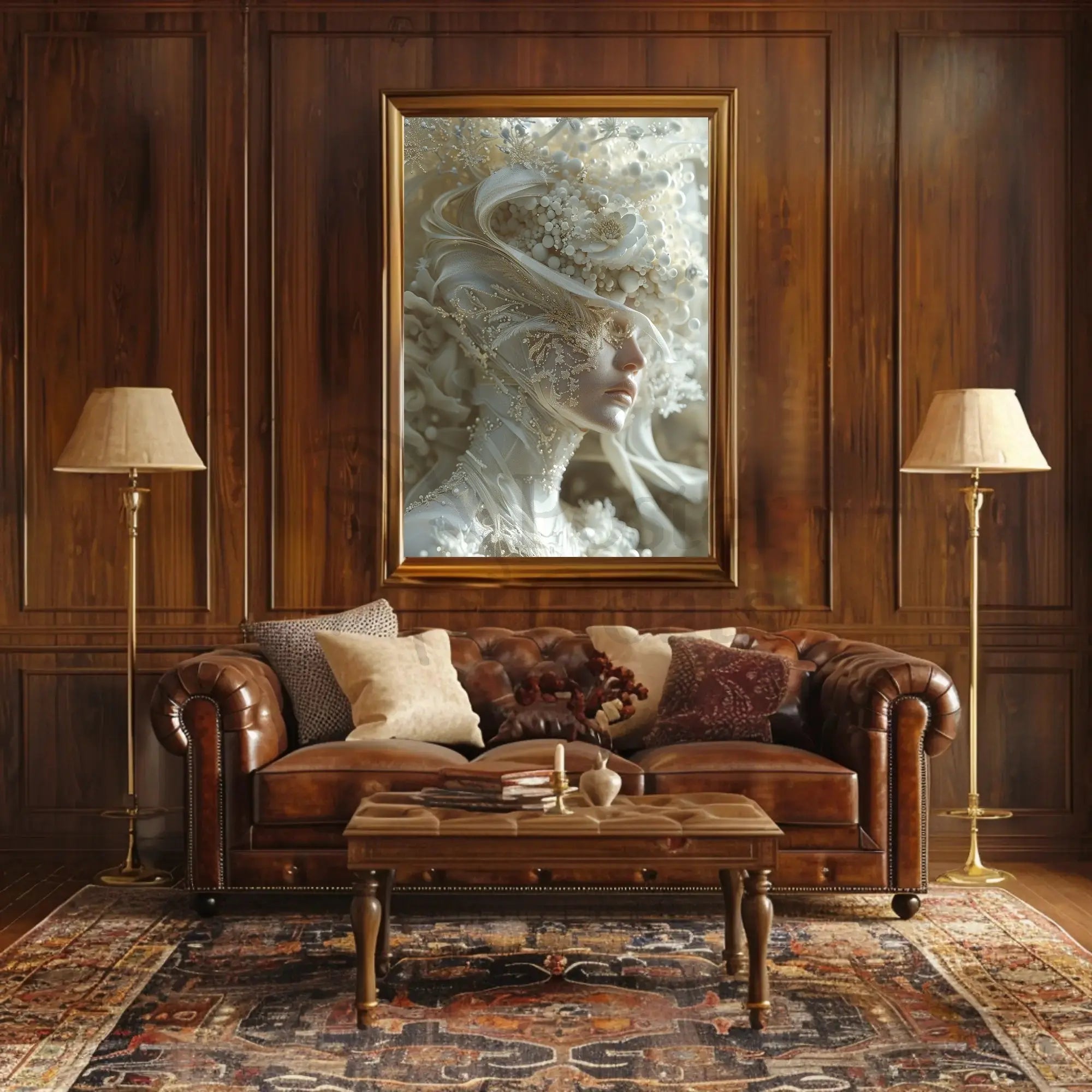 Ethereal Transformation Fantasy Art Poster: Abstract, Artistic, or Pop Culture Poster PosterGoat