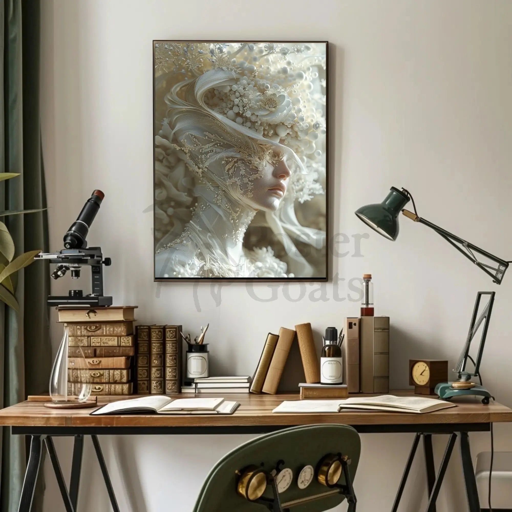 Ethereal Transformation Fantasy Art Poster: Abstract, Artistic, or Pop Culture Poster PosterGoat
