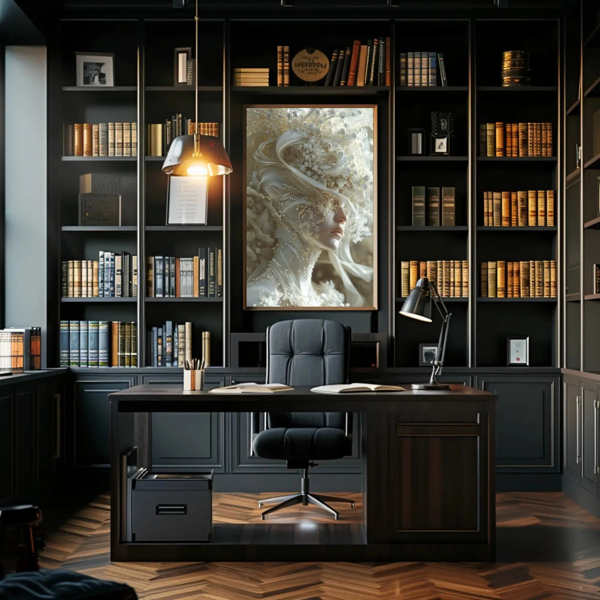 Ethereal Transformation Fantasy Art Poster: Abstract, Artistic, or Pop Culture Poster PosterGoat