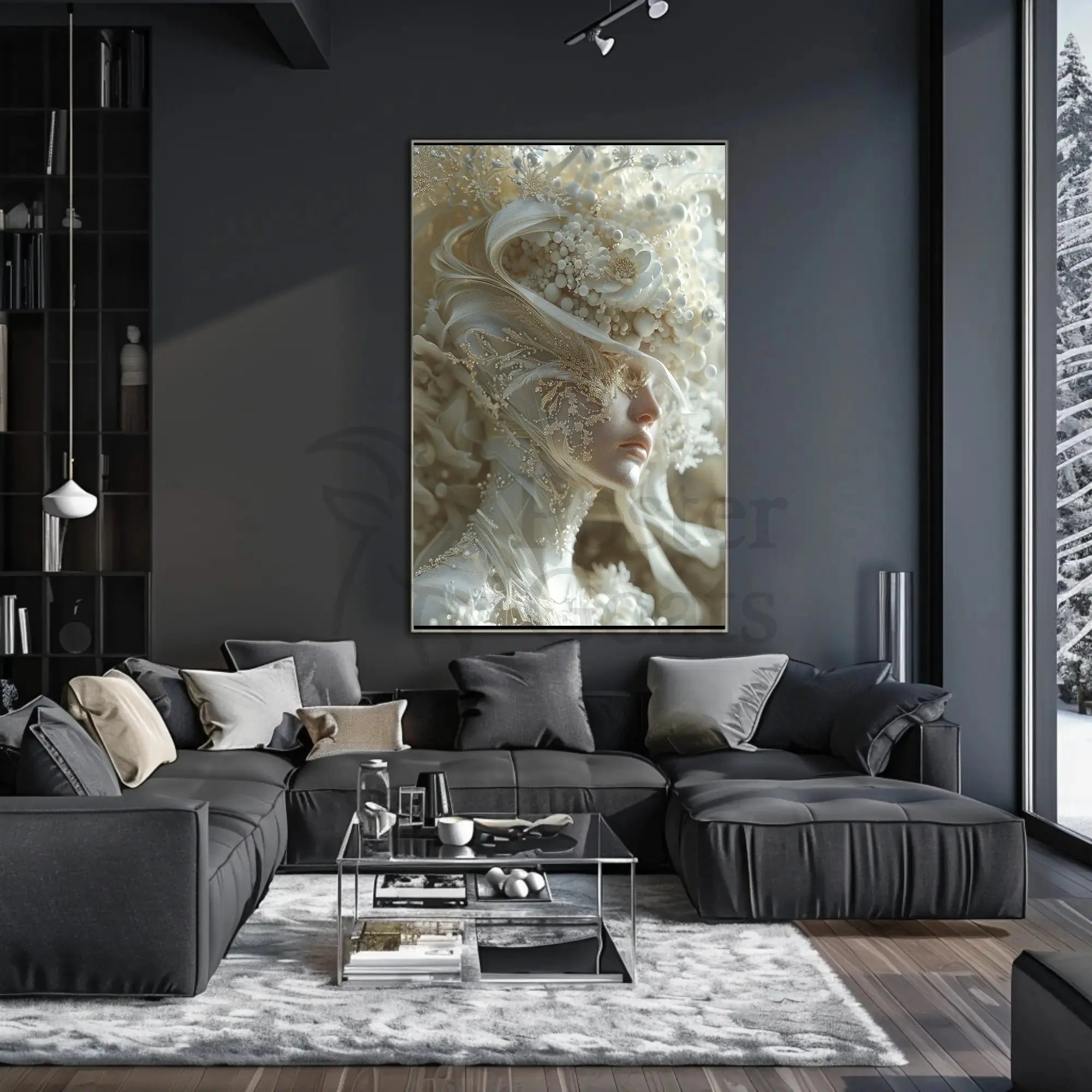 Ethereal Transformation Fantasy Art Poster: Abstract, Artistic, or Pop Culture Poster PosterGoat