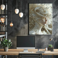 Ethereal Transformation Fantasy Art Poster: Abstract, Artistic, or Pop Culture Poster PosterGoat