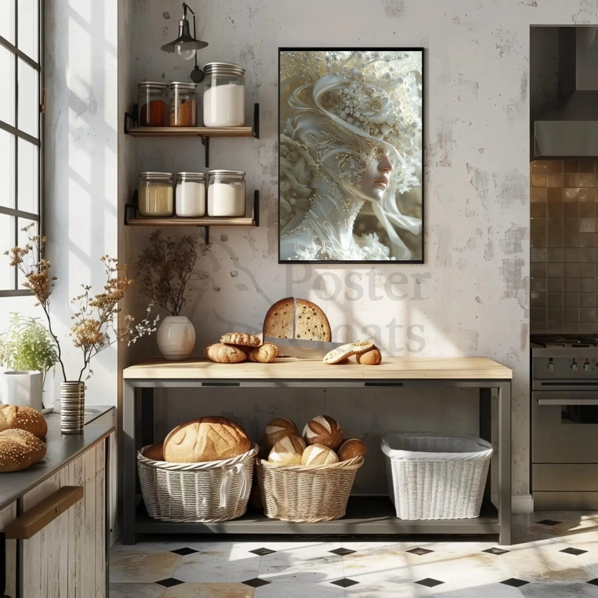 Ethereal Transformation Fantasy Art Poster: Abstract, Artistic, or Pop Culture Poster PosterGoat