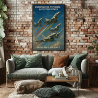 Eurofighter Typhoon Jets NATO Unity Poster PosterGoat