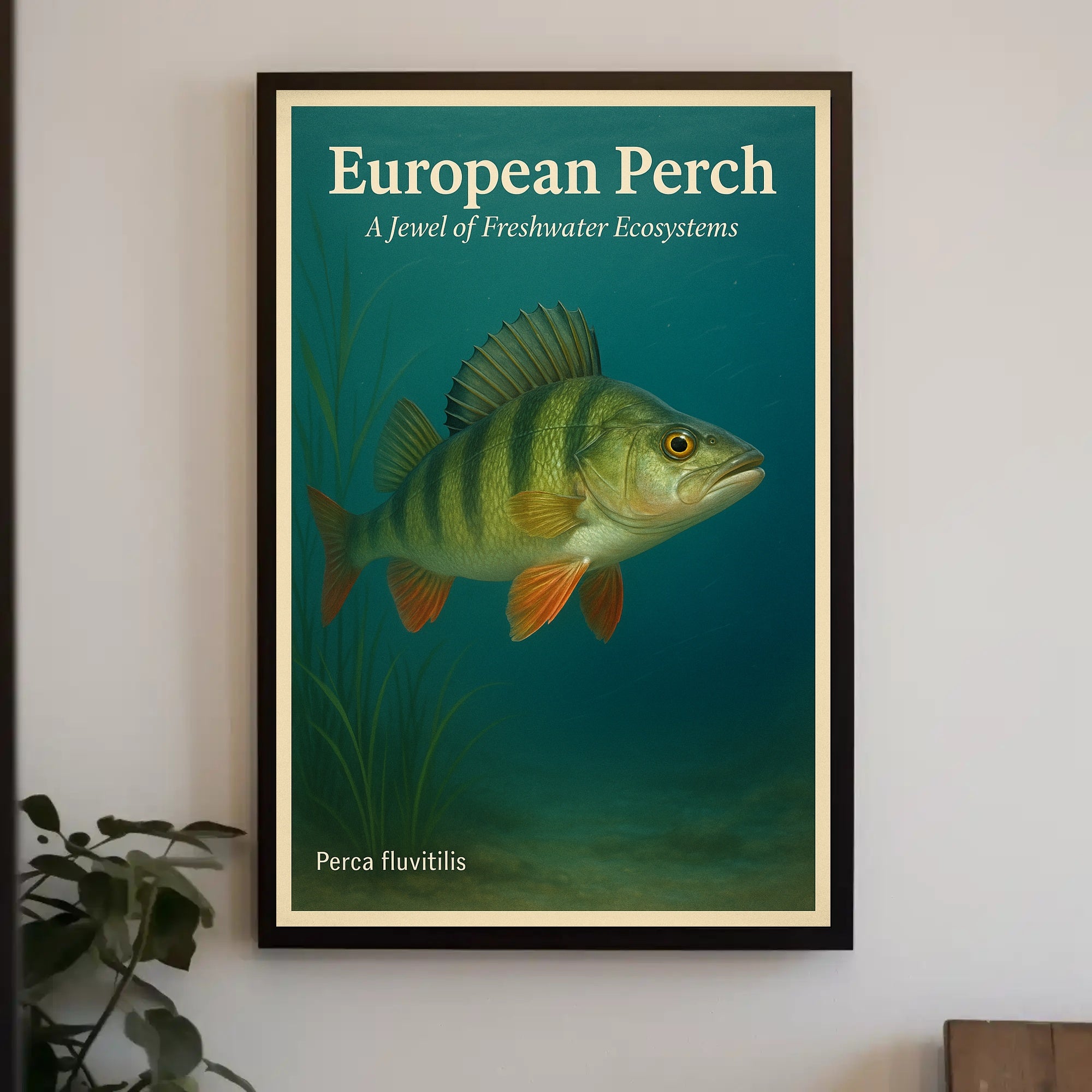 European Perch Wall Art A Jewel of Ecosystems PosterGoat