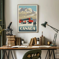 Explore Alberta's Winter Wonderland Vintage Travel Poster PosterGoat