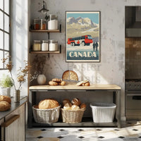 Explore Alberta's Winter Wonderland Vintage Travel Poster PosterGoat