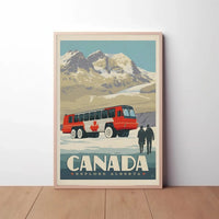 Explore Alberta's Winter Wonderland Vintage Travel Poster PosterGoat
