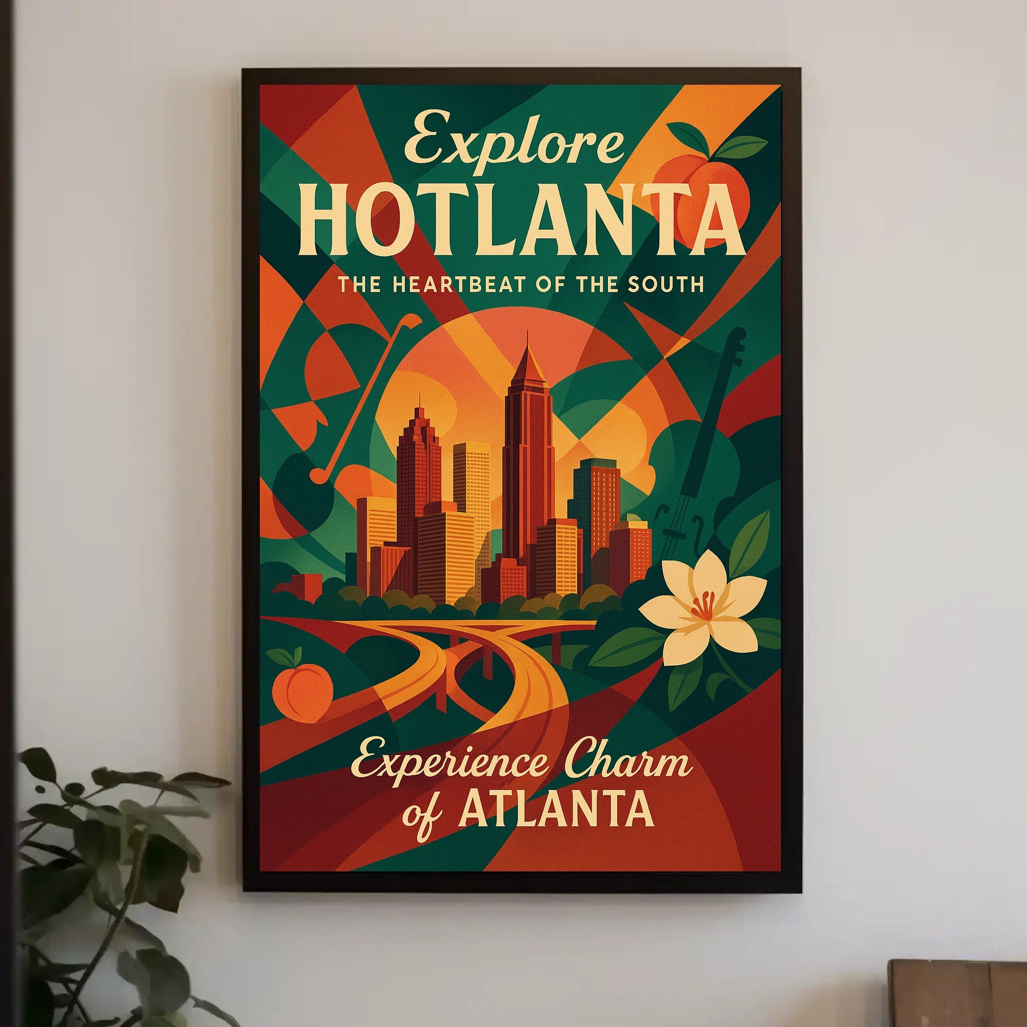 Explore Hotlanta Poster PosterGoat