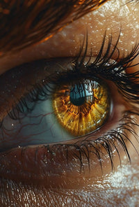 Eye of Insight: Hyper-Realistic Art Poster PosterGoat
