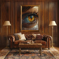 Eye of Insight: Hyper-Realistic Art Poster PosterGoat