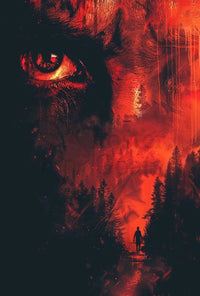 Eye of Mystery Artistic Surreal Abstract Pop Culture Poster PosterGoat