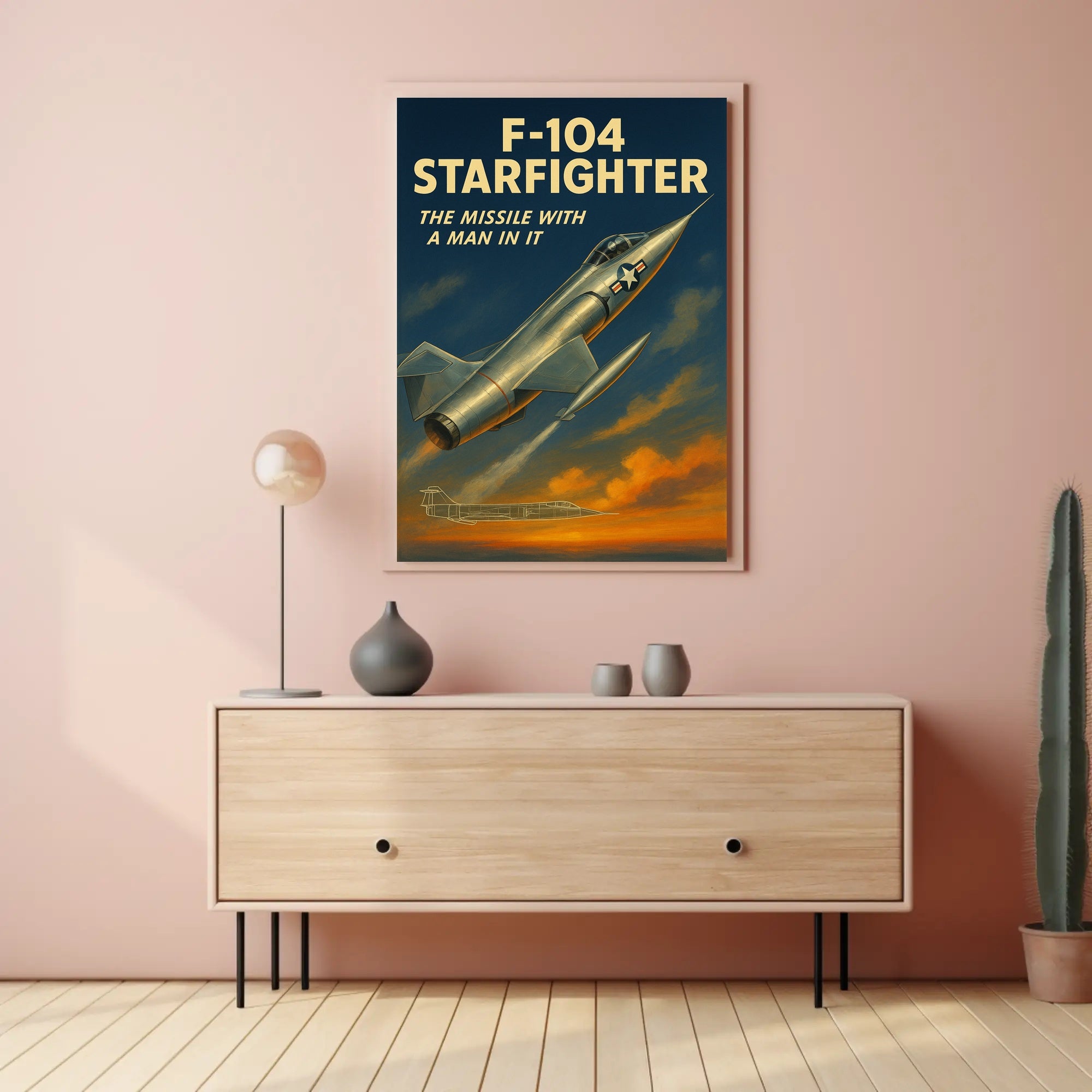 F-104 Starfighter Poster PosterGoat