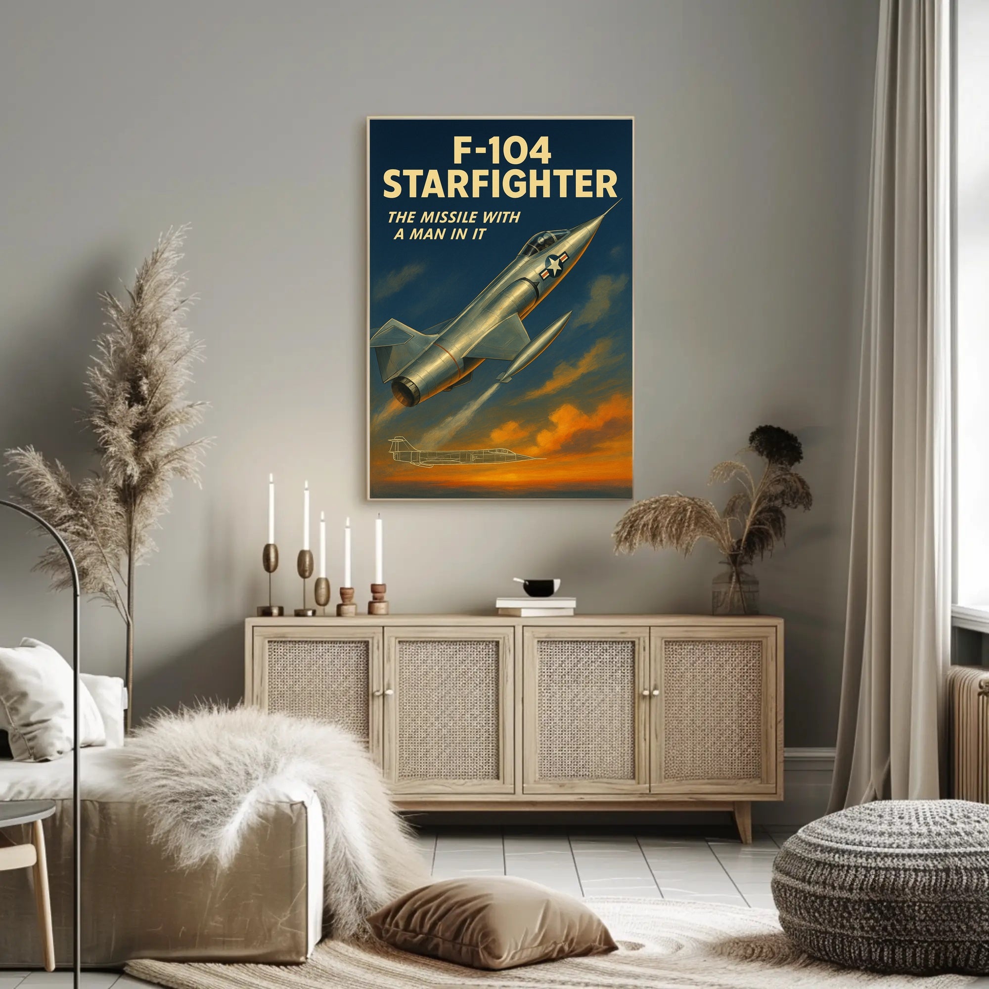 F-104 Starfighter Poster PosterGoat