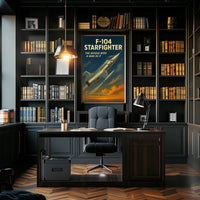 F-104 Starfighter Poster PosterGoat