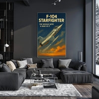F-104 Starfighter Poster PosterGoat