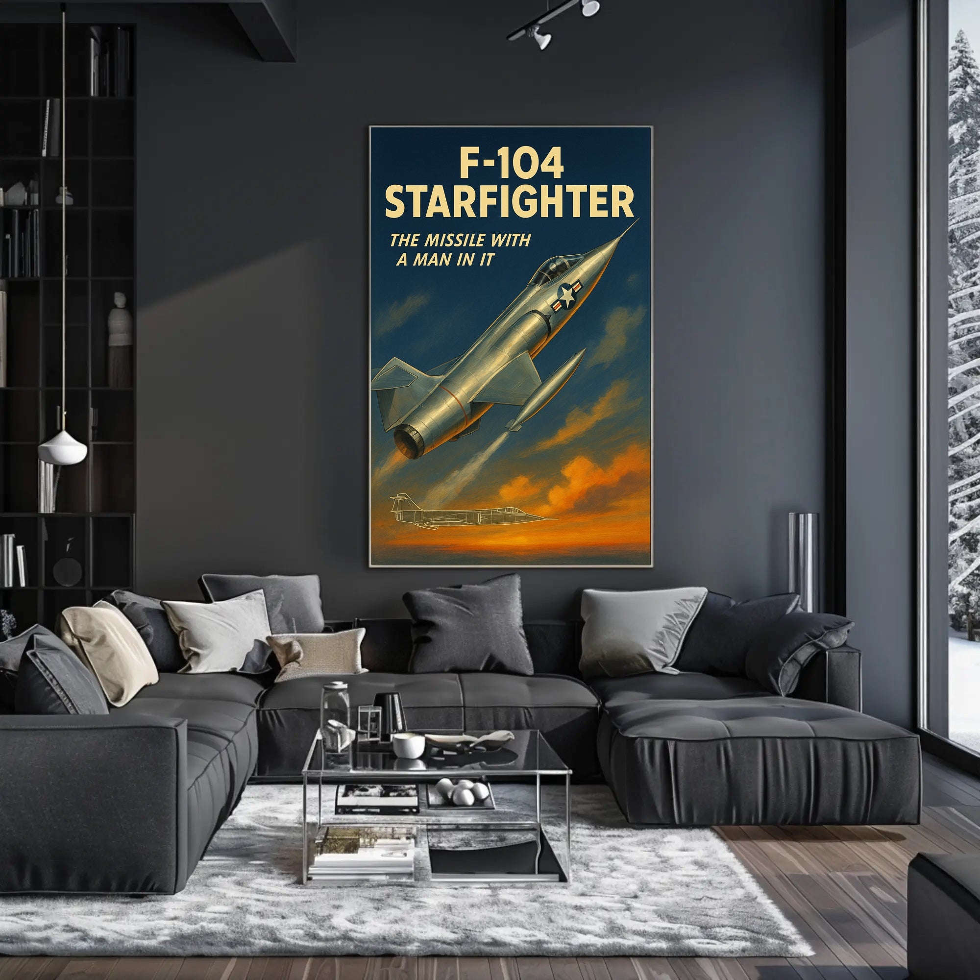 F-104 Starfighter Poster PosterGoat