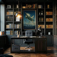 F-106 Delta Dart Cold War Military Recruitment Poster PosterGoat