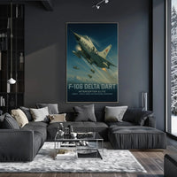 F-106 Delta Dart Cold War Military Recruitment Poster PosterGoat