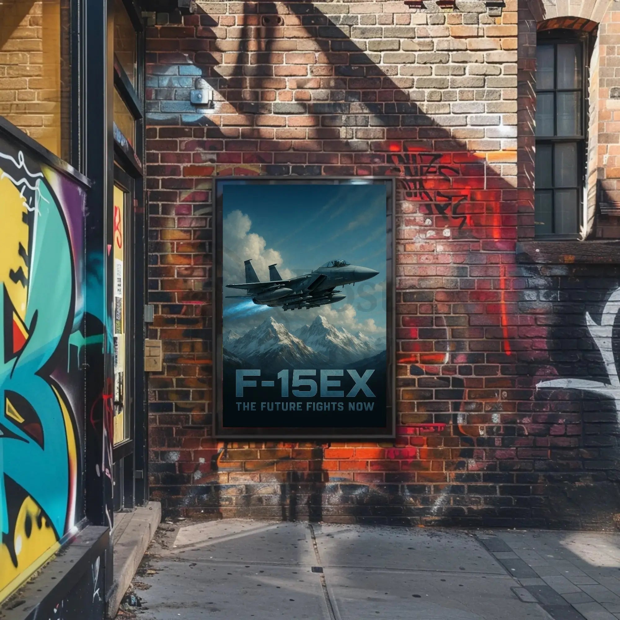 F-15EX Fighter Jet: The Future Poster PosterGoat