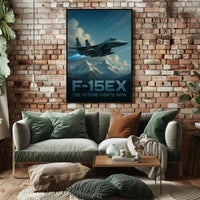 F-15EX Fighter Jet: The Future Poster PosterGoat