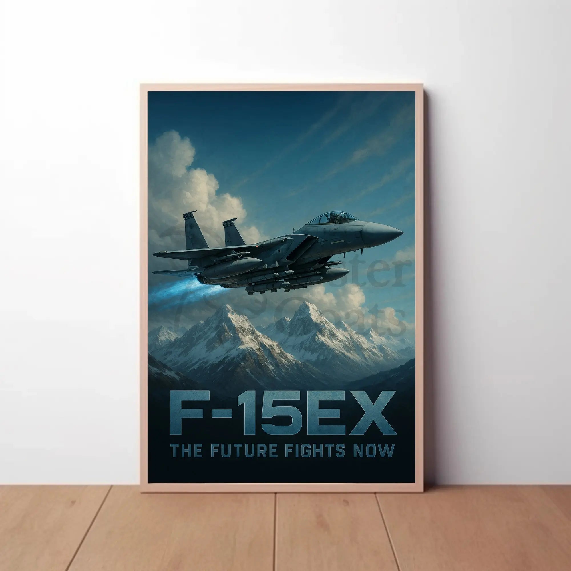 F-15EX Fighter Jet: The Future Poster PosterGoat