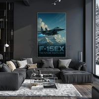 F-15EX Fighter Jet: The Future Poster PosterGoat
